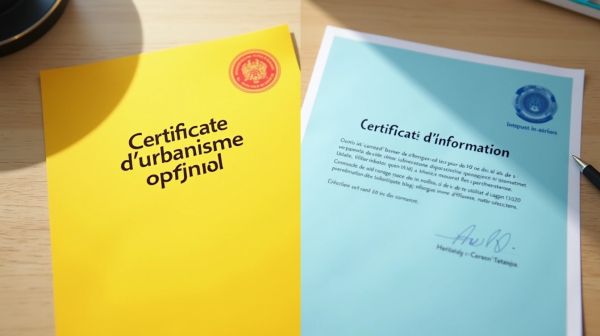 Certificat d'urbanisme opérationnel ou d'information : lequel demander ?